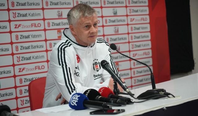 Beşiktaş Teknik Direktörü Solskjaer: Ben sadece Beşiktaş'a odaklanıyorum