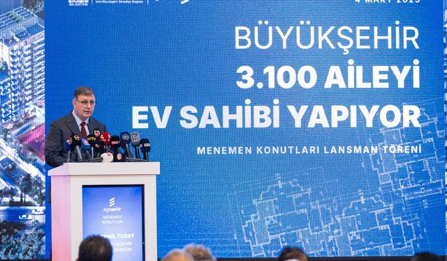 Başkan Tugay duyurdu: İzmirlilerin beklediği konut projesinde inşa süreci başlıyor