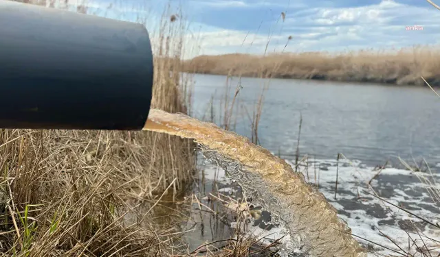 Gediz Nehri'nin suyu simsiyah: Acil önlem alınmalı