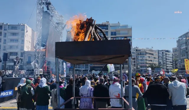 İzmir’de nevruz böyle kutlandı: Savunma susmadı, susmayacak