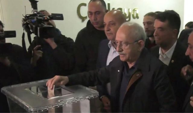 Kemal Kılıçdaroğlu, İmamoğlu için oy kullandı: "Demokrasiyi güçlendirmek hepimizin görevidir"