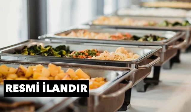 Yemek hizmeti alınacaktır