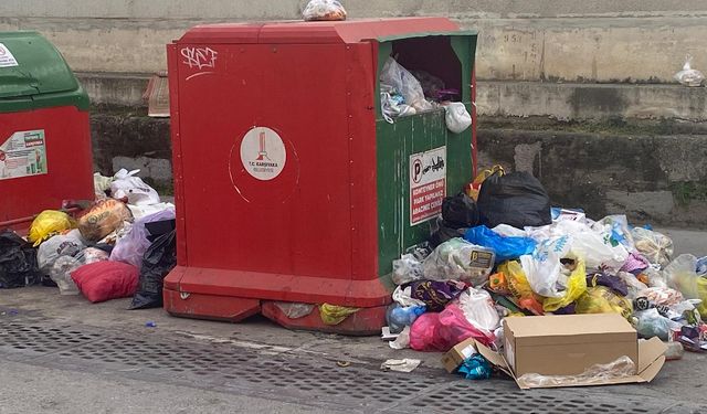 Karşıyaka’da konteynerlerden taşan çöpler vatandaşı isyan ettirdi: Bu hal ne başkan?