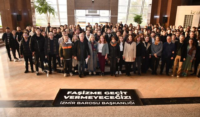 İzmir Barosu'ndan gözaltı kararlarına tepki: Vatandaşlara hukuki destek sağlanacak