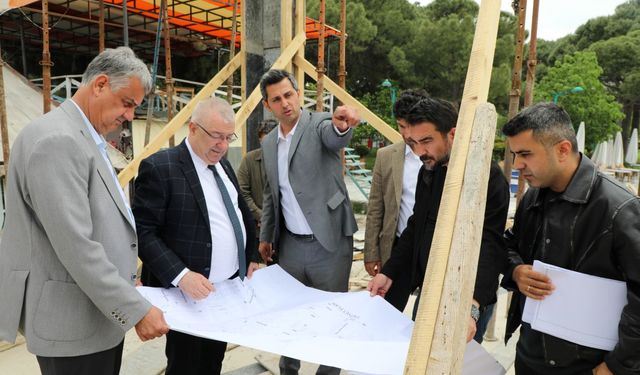 Edremit'te bir ilk: Kent Lokantası'nda çalışmalar sürüyor