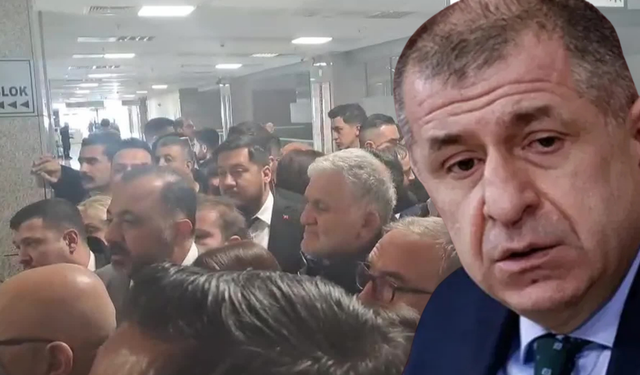Ümit Özdağ hakkında ‘Cumhurbaşkanına Hakaret’ davası başladı: Duruşmada izdiham yaşandı