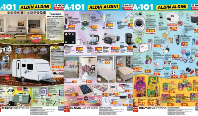 Sıcaktan pişenlere güzel haber: A101'e taşınabilir klima geliyor | 22 Mayıs Perşembe A101 Aktüel kataloğu
