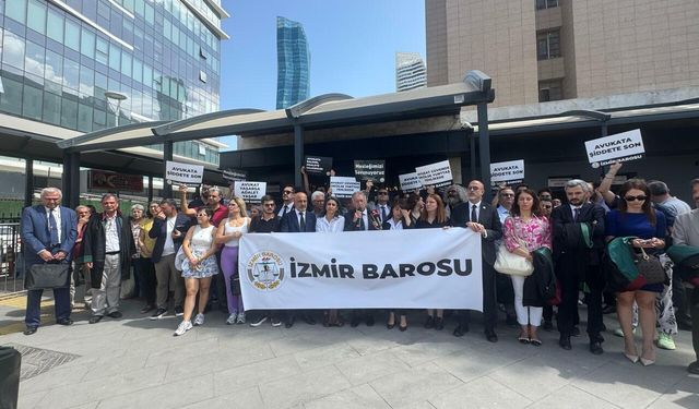 İzmir Barosu’na yönelik tehdit davası: Mahkeme tahliye kararı verdi