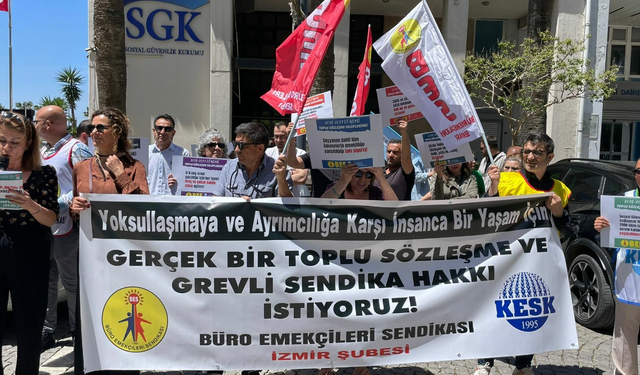 Yoksulluğa karşı İzmir'den ses yükselttiler: Emekçilerin talepleri sıralandı
