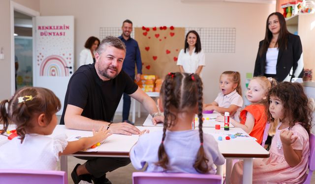 Buca'da uygun fiyata eğitim hizmeti: Minikler hem eğleniyor hem öğreniyor