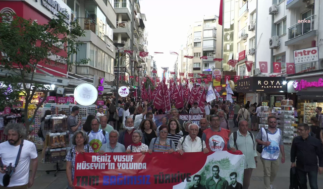 Üç Fidan’ın mirası İzmir’de yaşatıldı: Deniz’lerin verdikleri mücadele bugün hala en değerli mücadeledir