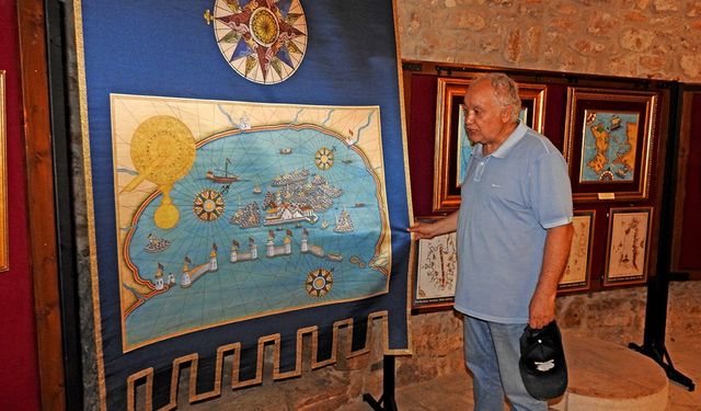 Eserleriyle dünyaya ışık tuttu: Piri Reis’in haritaları Çeşme’de!