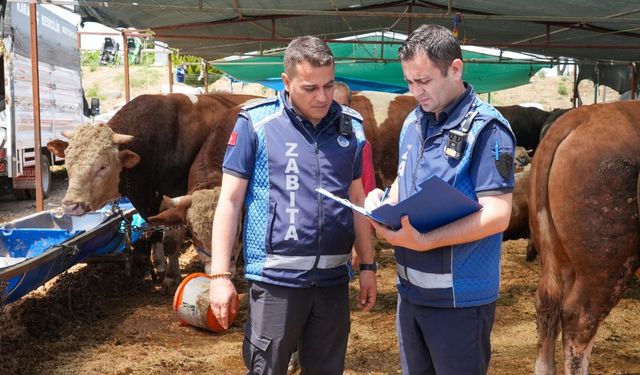 Gaziemir'de sıkı denetim: Kurban satış yerleri inceleniyor