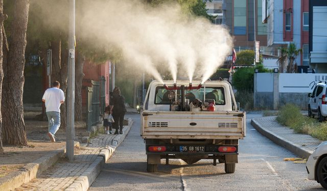 Gaziemir'de ilaçlama çalışmaları hız kazandı: Sivrisinek sorununun önüne geçilecek