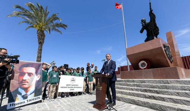 İzmir'de direnişin sembol ismi: Hasan Tahsin 106. yılında anıldı