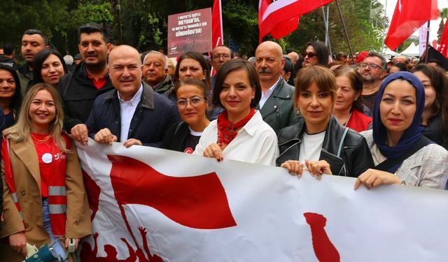 Başkan Kınay Gündoğdu’da emekçilerle: Hak ettiğimiz yaşamı birlikte kuracağız