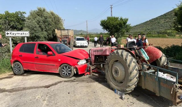 Ödemiş’te trafik kazası: 4 kişi yaralandı