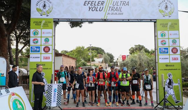İzmir Efeler Yolu’nda ilk kez düzenlendi: 6 ülkeden 256 sporcu katıldı