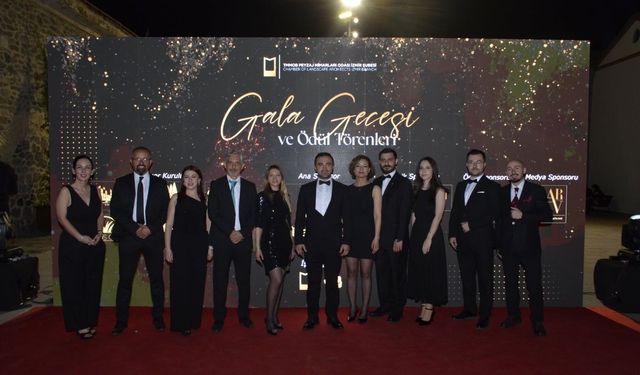 İzmir’de görkemli gece: Peyzaj mimarları dayanışma ve umutla gala gecesinde bir aradaydı