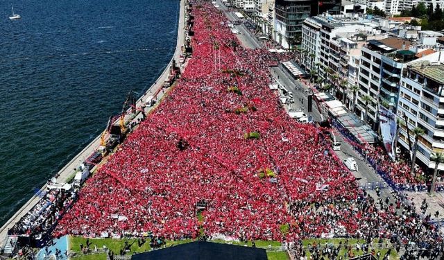 İzmir’de tarihi gün: Hedef 2 milyon!