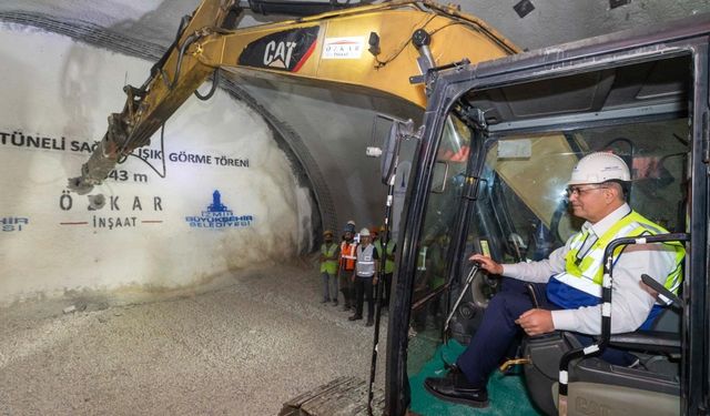 İzmir'in trafiği nefes alacak: Onat Tüneli'nde ışık görüldü