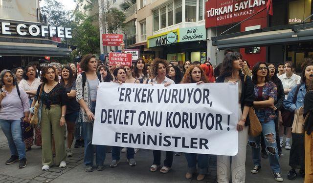 İzmir’de kadınlar sokakta: Cinayetlere, sömürüye, savaşa karşı mücadeleye devam!