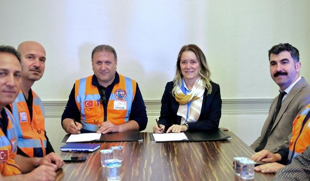 Konak Belediyesi ve İZ-AFED’ten afet protokolü