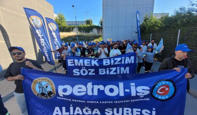 Aliağa’da grev çanları: Sıkıntılar işçilerin canına tak ettirdi
