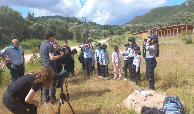 İzmir'in küçük izcileri Olivelo Yaşayan Parkı'nda: Hem eğlence hem eğitim