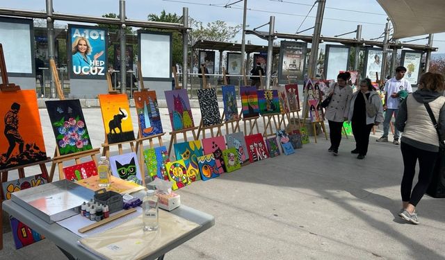 Özel öğrencilerden hayata dokunan sergi