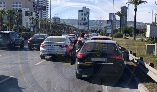 İzmir Altınyol’da kaza: Çiğli Viyadüğü'ne kadar yoğunluk oluştu