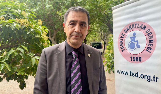 Türkiye Sakatlar Derneği İzmir Şube Başkanı Çınar: Kanunların yaptırımları uygulanmaya başlamalı