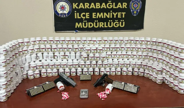 İzmir'de operasyon: Dükkan görünümlü adresten binlerce uyuşturucu çıktı