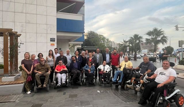 CHP Karşıyaka İlçe Engelli ve Sağlık Komisyonu: Engellilerin hakları için mücadelemiz devam edecek