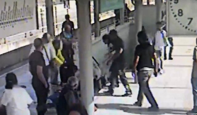 İZBAN'da uğradığı saldırı sonucu hayatını kaybetmişti: O anlar kamerada!