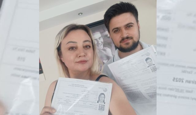 İzmir'de anlamlı sınav hikayesi: Anne ve oğul aynı gün aynı okulda YKS'ye girdi