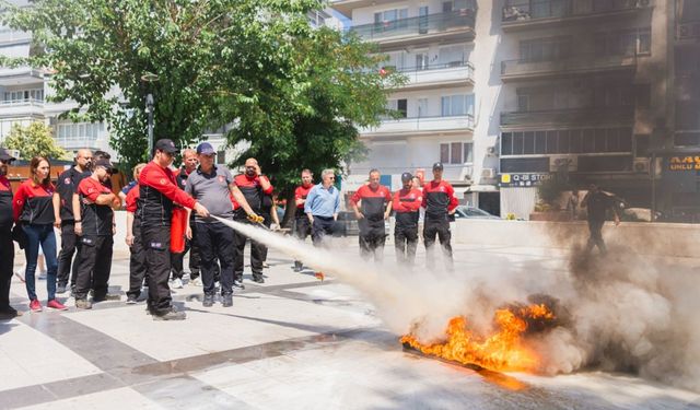Balçova'da afetlere karşı hazırlık: BALKUT ekibi sahadaydı