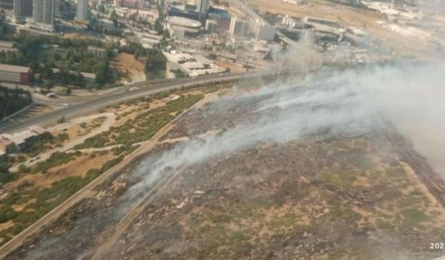 İzmir'de korkutan yangın: Kontrol altına alındı!