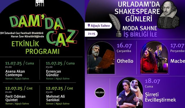 Melodiler rüzgâra karışıyor: UrlaDam’da Caz akşamları
