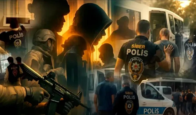 İzmir’de siber suç baskını!