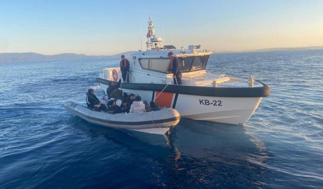 Ege’de insan kaçakçılığına darbe: 47 göçmen kurtarıldı