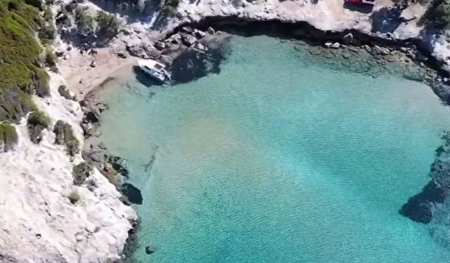 İzmir’de keşfedilmeyi bekleyen cennet: Bu koy o kadar doğal ki adı bile yok
