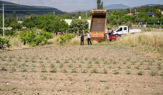 Bornova'da kurban atıkları gübreye dönüştü