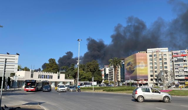 İzmir Konak’taki özel hastanede yangın çıktı