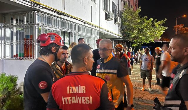 İzmir’de engelli bakımevinde yangın: 100 kişi tahliye edildi