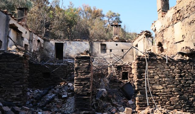İzmir'deki faciadan geride kalanlar: Tosunlar mahallesi yangında kül oldu