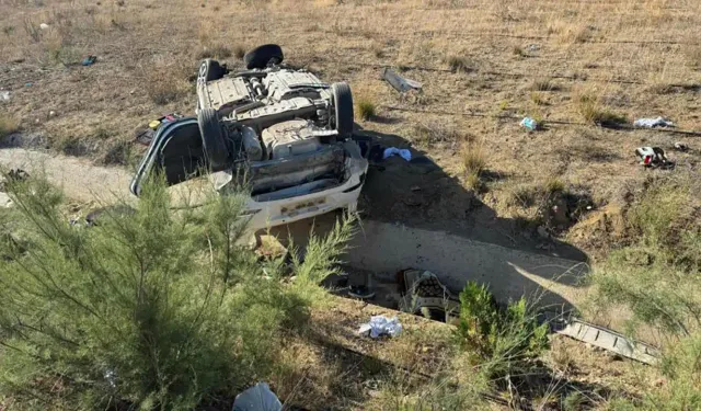 Feci kaza: Otomobil takla attı, 3 kişi hayatını kaybetti