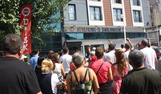 İzmir'de işçiler DİSK yönetimine kazan kaldırdı: Bize irademizi iade edin!