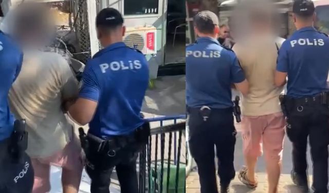 Firari hükümlü İzmir'de telefon gasbederken yakalandı