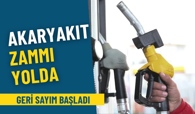 İzmir'de de geri sayım başladı: Akaryakıt zammı yolda, tabelalar değişecek